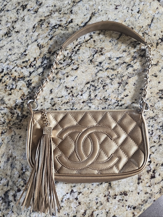 CHANEL Handbags - Vintage Chanel Pochette 2003-2004